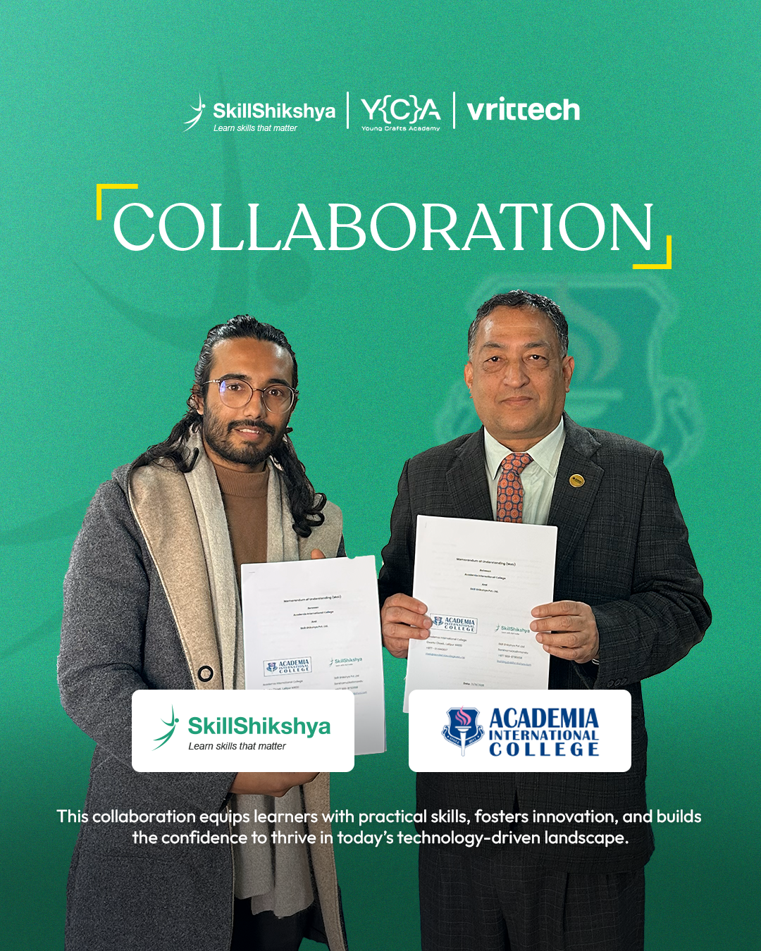 Collaboration With Skillshikshya